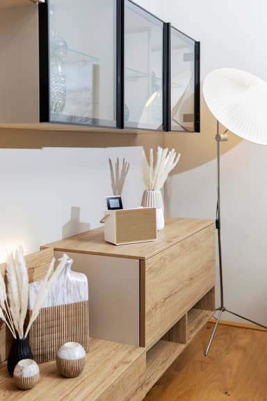 Pure Evoke Play Wood Edition digitalradio (hvit)