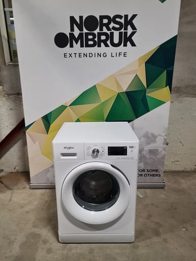 Whirlpool vaskemaskin FFB 9469 WV EE - brukt