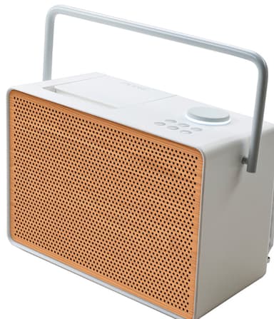 Pure Evoke Play Wood Edition digitalradio (hvit)