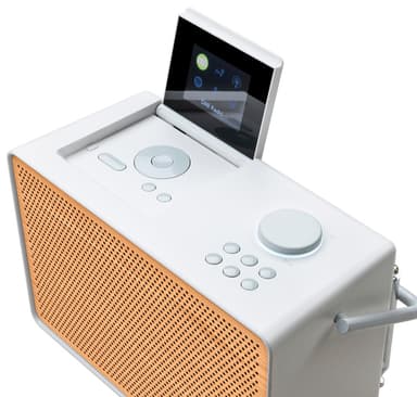 Pure Evoke Play Wood Edition digitalradio (hvit)