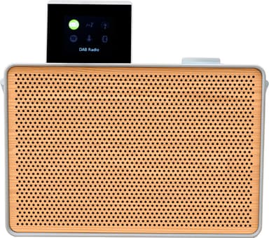 Pure Evoke Play Wood Edition digitalradio (hvit)