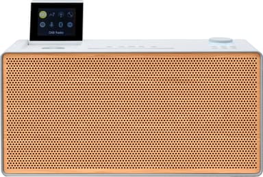Pure Evoke Home Wood Edition digitalradio (hvit)