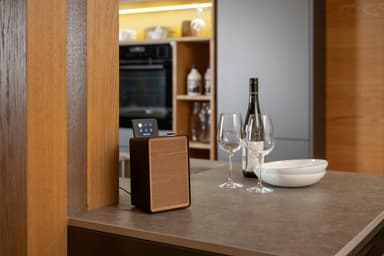 Pure Evoke Spot Wood Edition digitalradio (sort)