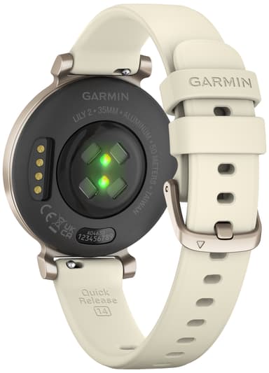 Garmin Lily 2 smartklokke (gull/beige)