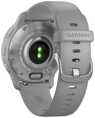 Garmin Venu 2 Plus AMOLED smartklokke (puddergrå)