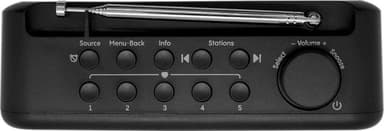 Pure Elan One2 lommeradio (sort)