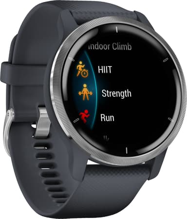 Garmin Venu 2 AMOLED smartklokke (blå)