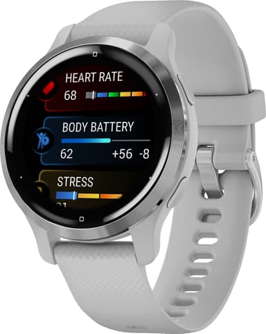 Garmin Venu 2S AMOLED smartklokke (skygrå)