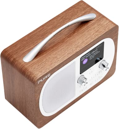 Pure Evoke H4 DAB+/FM radio (valnøtt)