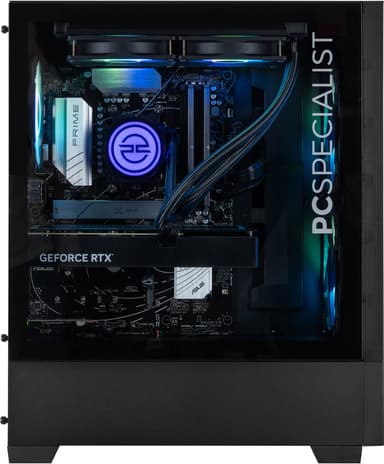 PCSpecialist Prime 350 R7-7X/16/1000/4070 Super stasjonær gaming-PC