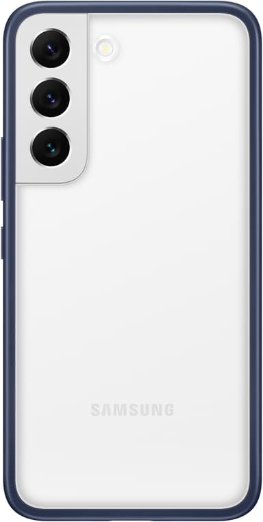 Samsung S22 rammedeksel (hvit)