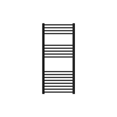 LuxeBath Radiateur de Salle de Bain Design Sahara, 400x1800 mm, Noir