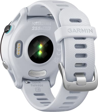 Garmin Forerunner 255S Music sportsklokke (hvit)