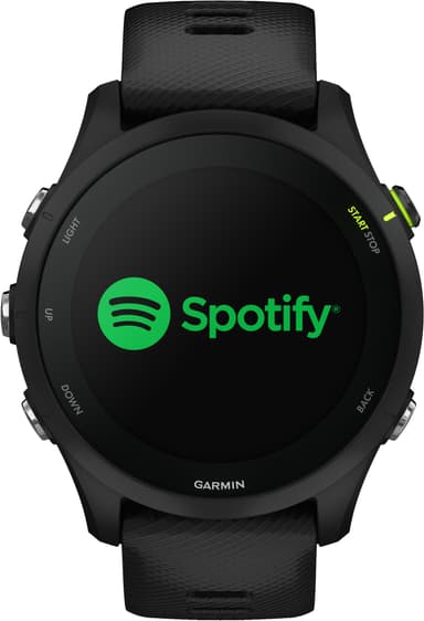 Garmin Forerunner 255 Music sportsklokke (sort)