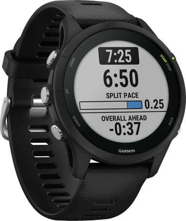 Garmin Forerunner 255 Music sportsklokke (sort)