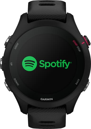 Garmin Forerunner 255S Music sportsklokke (sort)