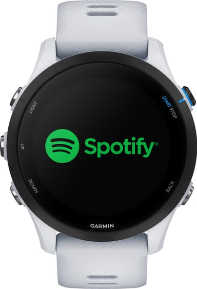 Garmin Forerunner 255 Music sportsklokke (hvit)