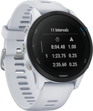 Garmin Forerunner 255 Music sportsklokke (hvit)