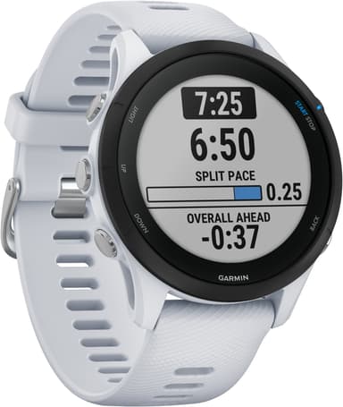 Garmin Forerunner 255 Music sportsklokke (hvit)