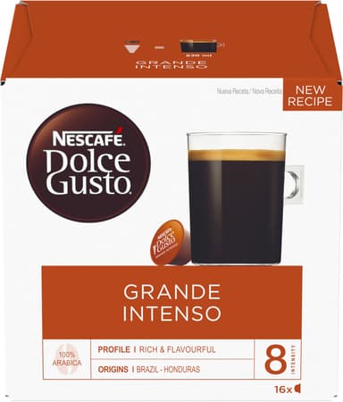 Nescafe Dolce Gusto kaffekapsler - Grande Intenso