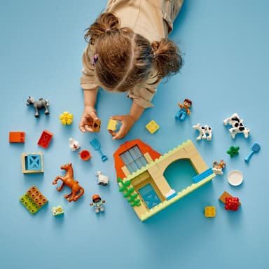 LEGO DUPLO Town 10416 Caring for Animals at the Farm Elkjop Elkjop
