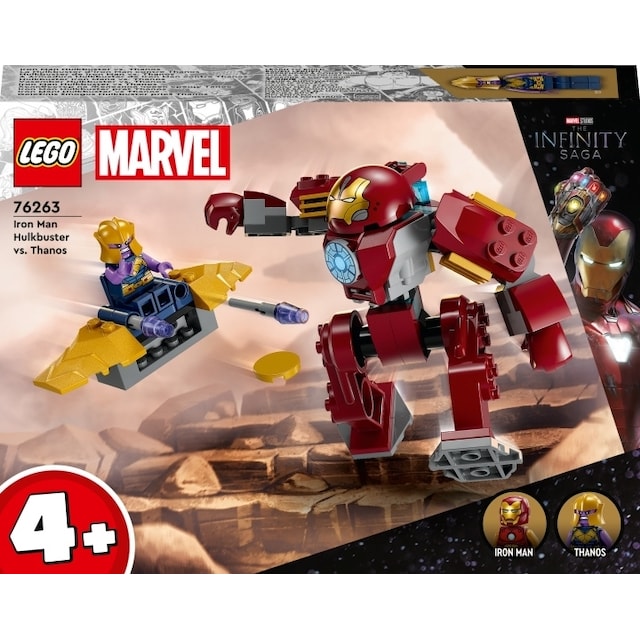 LEGO Super Heroes Marvel 76263 - Iron Man Hulkbuster vs. Thanos