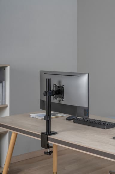 Essentials Single Static skjermfestesystem (sort)