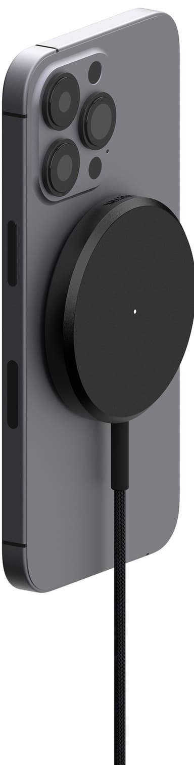 Unisynk Qi2 15 W trådløs lader (sort)