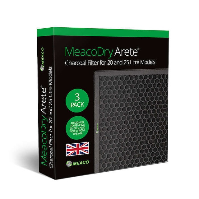 Kullfilter til Meaco Arete® One 10/12L (3 stk.)