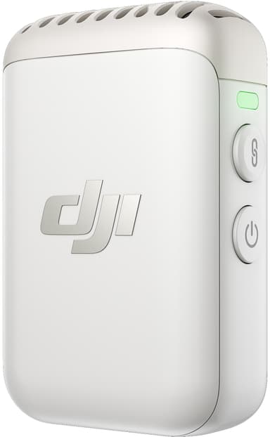 DJI Mic 2 trådløs mikrofonmottaker (hvit)