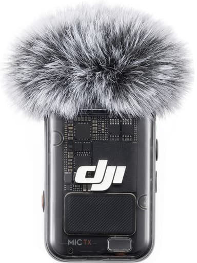 DJI Mic 2 trådløs mikrofonmottaker (sort)