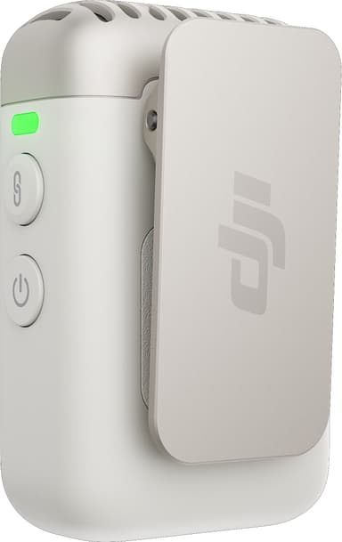 DJI Mic 2 trådløs mikrofonmottaker (hvit)