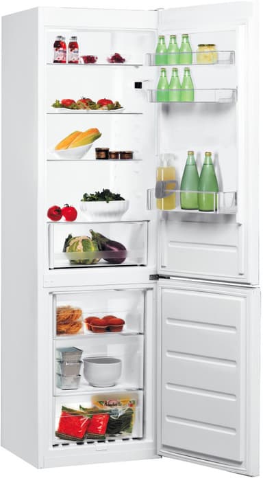 Indesit kombiskap LI8 S2E W (hvit)