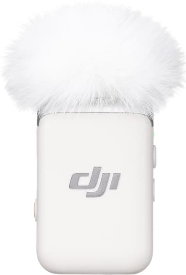 DJI Mic 2 trådløs mikrofonmottaker (hvit)
