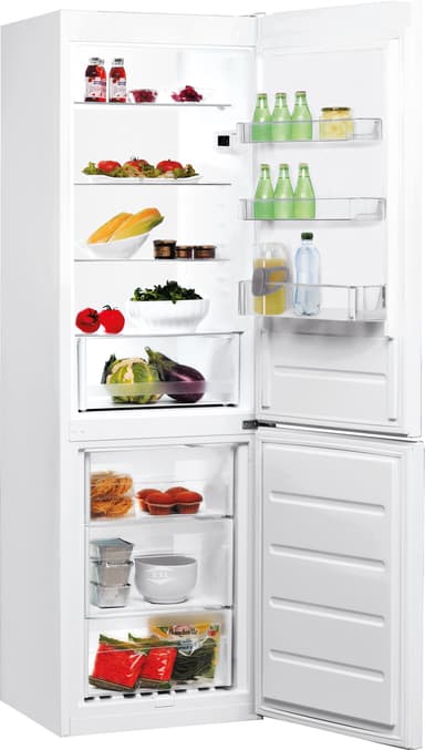 Indesit kombiskap LI7S2EW (hvit)