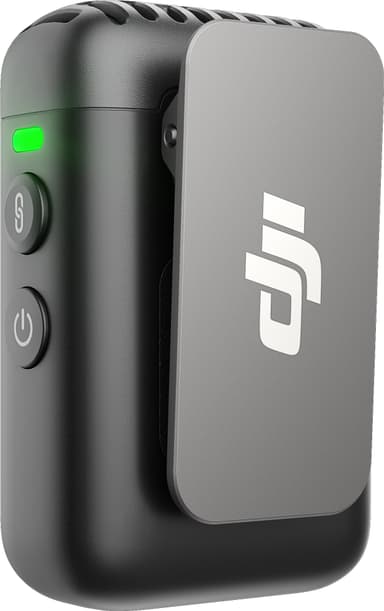 DJI Mic 2 trådløs mikrofonmottaker (sort)