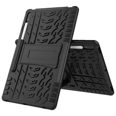 Støtsikker deksel med stativ Samsung Galaxy Tab S9 Plus 12.4 - Sort