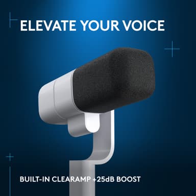 Logitech G Yeti Studio mikrofon (hvit)