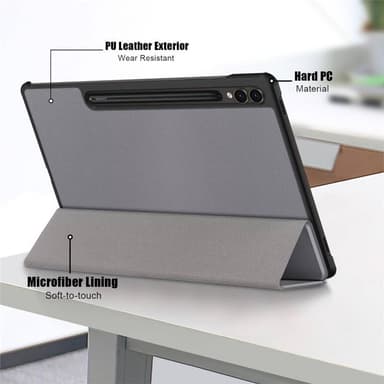 Aktiv deksel Samsung Galaxy Tab S9 FE - Grå