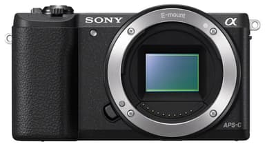 Sony Alpha A5100 systemkamera + 16-50 mm objektiv (sort)