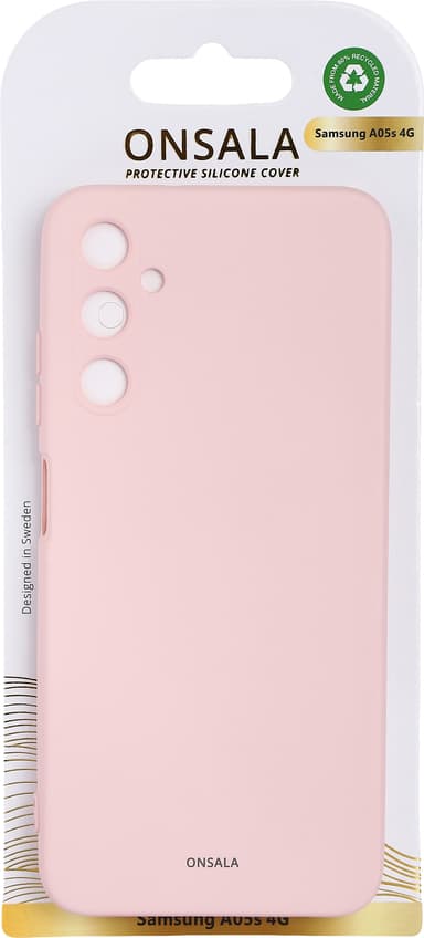 Onsala Samsung Galaxy A05s Silicone deksel (rosa)
