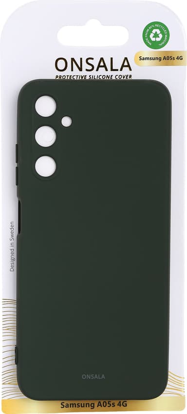 Onsala Samsung Galaxy A05s Silicone deksel (grønn)