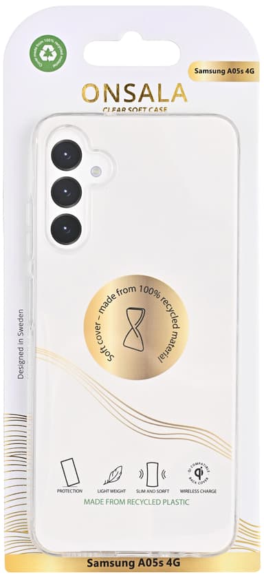 Onsala Samsung Galaxy A05s deksel (gjennomsiktig)