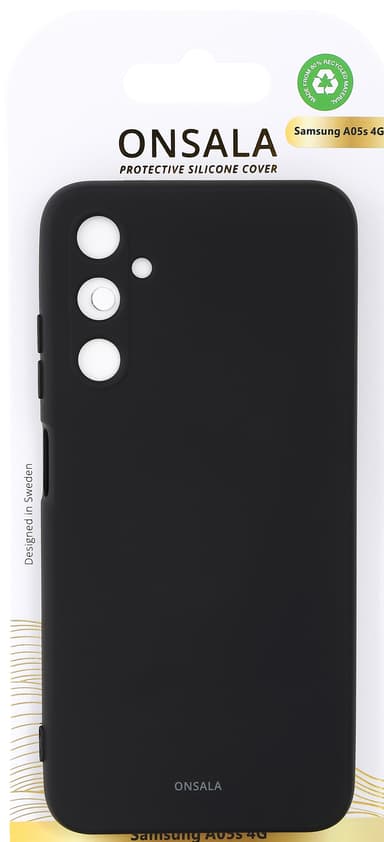 Onsala Samsung Galaxy A05s Silicone deksel (sort)