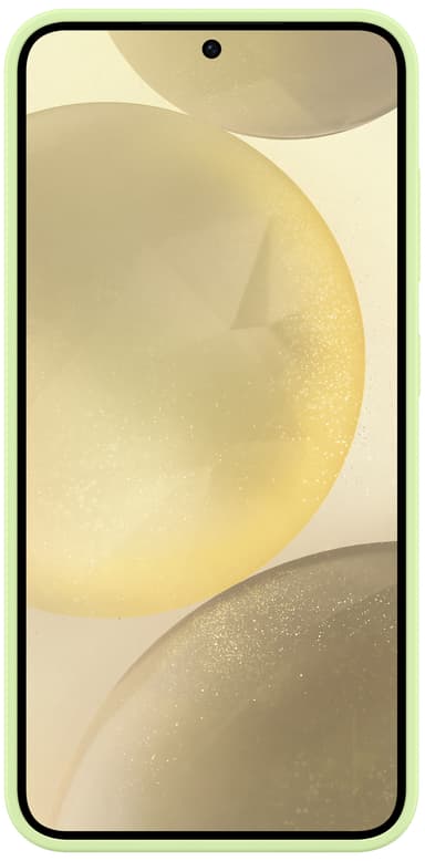 Samsung Galaxy S24 silikondeksel (grønn)