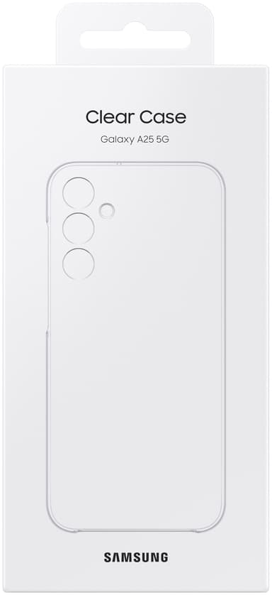 Samsung Galaxy A25 5G Clear deksel (gjennomsiktig)