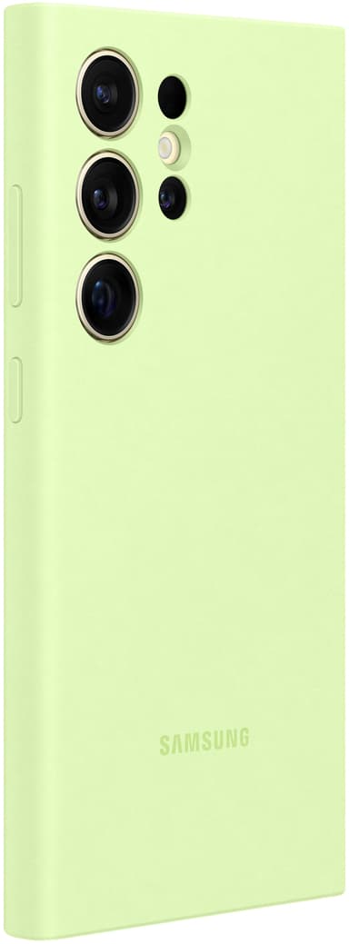 Samsung Galaxy S24 Ultra silikondeksel (grønn)