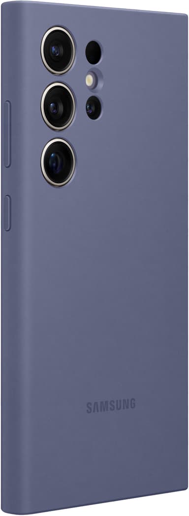 Samsung Galaxy S24 Ultra silikondeksel (fiolett)