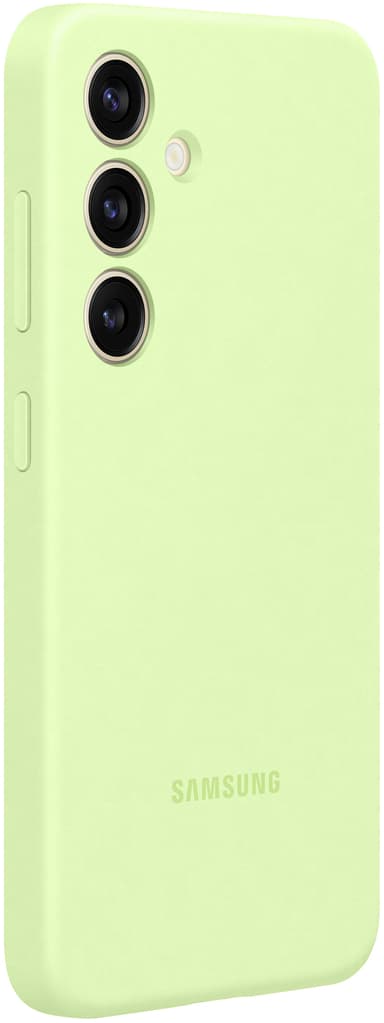 Samsung Galaxy S24 silikondeksel (grønn)