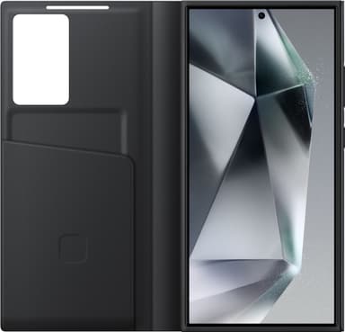 Samsung Galaxy S24 Ultra Smart View Wallet deksel (sort)